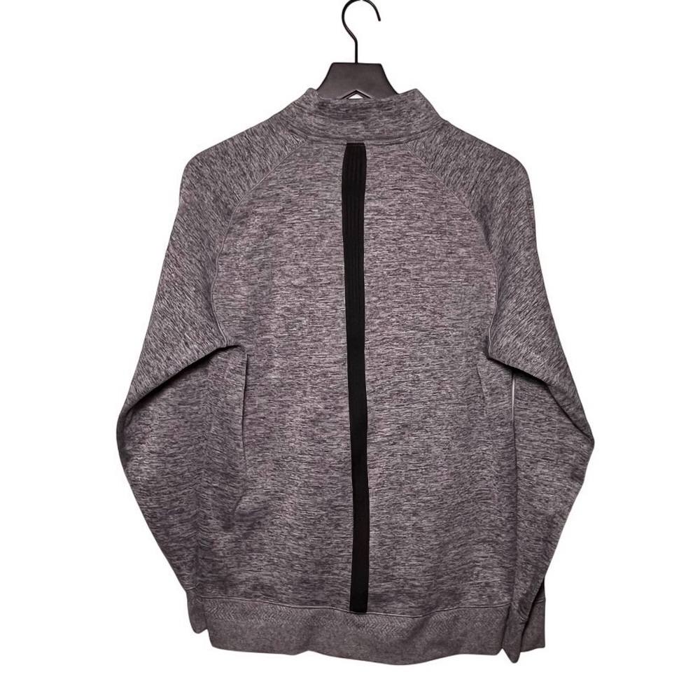 Nike Dri Fit Men's Gray Quarter-Zip Sweater M - Picture 4 of 7